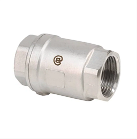 Клапан обратный осевой Benarmo, 3031, Ду15, PN40, 1/2"ВР, нерж. сталь, 019-3323